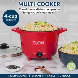 Brand New Red Multi-Cooker